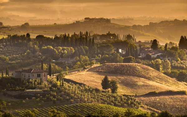 Comment trouver une location en Toscane avec des ateliers de peinture en plein air et des visites de vignobles ?